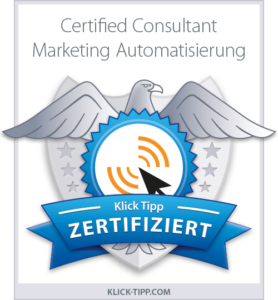 Klick-Tipp zertifizierter Marketing Automatisierungsberater